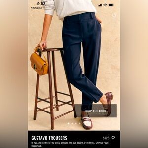 Sezane Gustavo trousers (Navy)